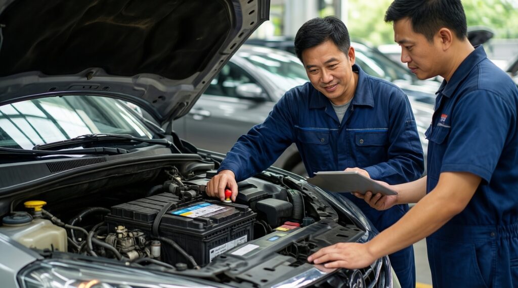 Подготовка автомобиля к зиме: от аккумулятора до антифриза - иллюстрация