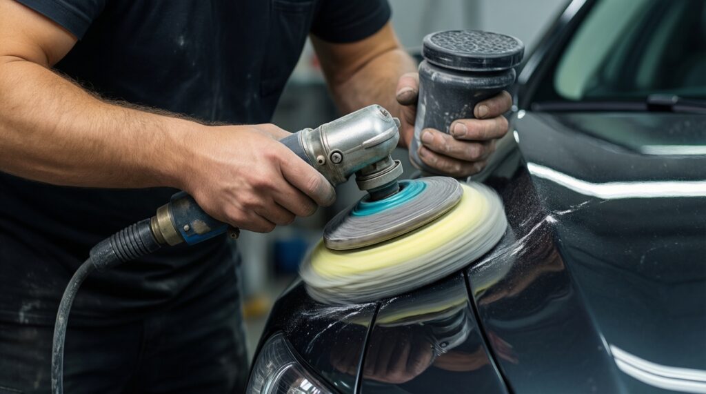 Гаражный детейлинг: базовый набор и последовательность ухода за кузовом - иллюстрация