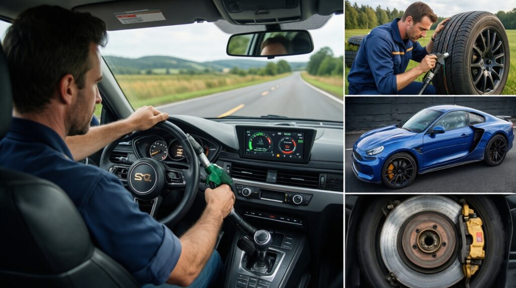 Реальный расход топлива: почему цифры на бумаге не совпадают с жизнью - иллюстрация