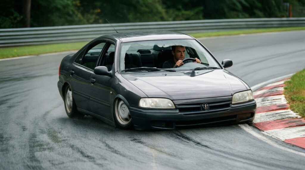 Секреты безопасного вождения в дождь, снег и гололёд - иллюстрация