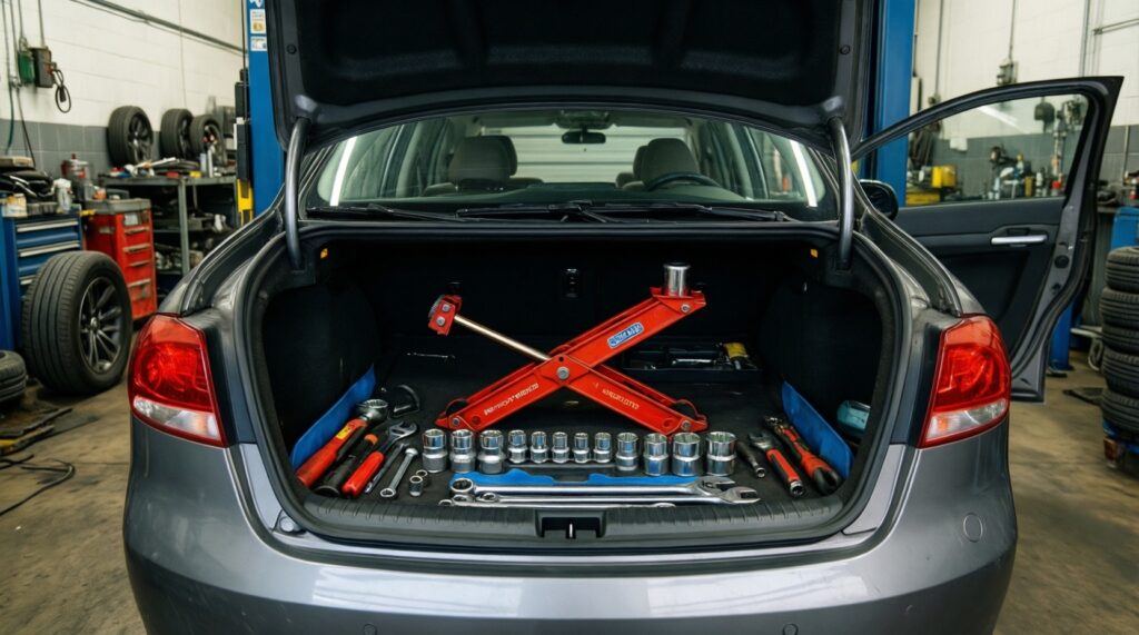 Путешествие на авто: как собрать набор в дорогу и не забыть важное - иллюстрация