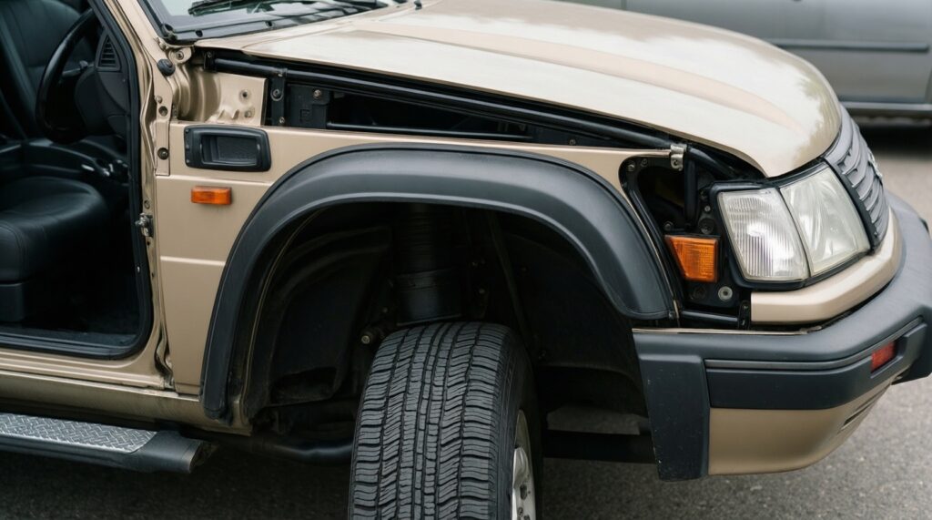 Как понять, что машина была в ДТП: признаки, которые выдают ремонт - иллюстрация