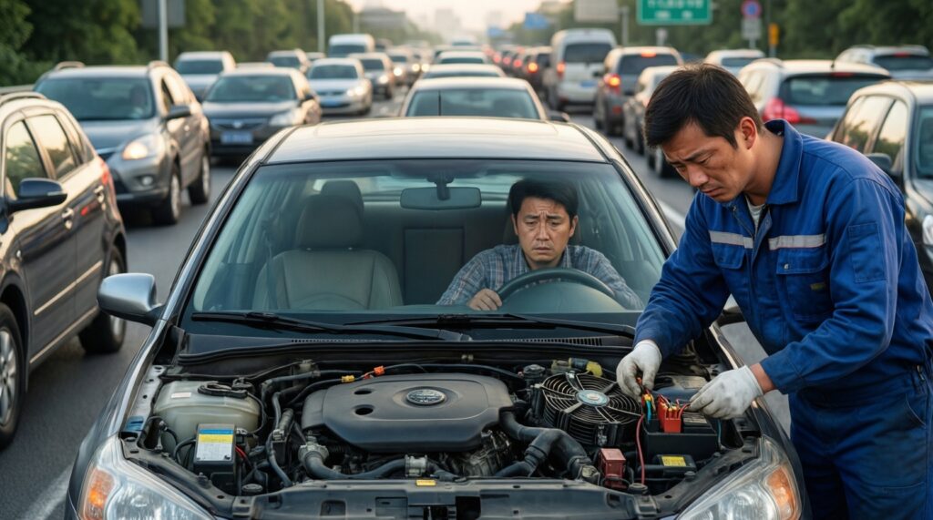 Что делать при перегреве двигателя: пошаговая инструкция без паники - иллюстрация