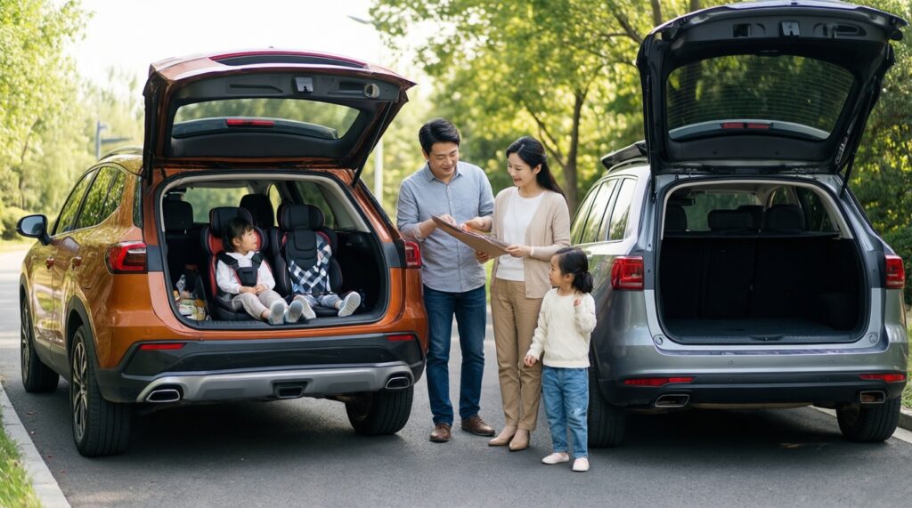 Лучшие семейные автомобили: безопасность, багажник, расход и комфорт - иллюстрация